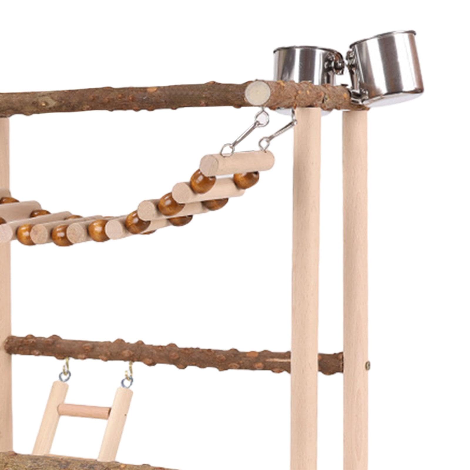 Qianly Area Giochi per Pappagalli, Stand per Parrocchetti