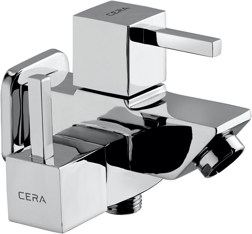Cera Brass Quartet Single Lever Fittings 2-in-1 Bib Cock with Areator