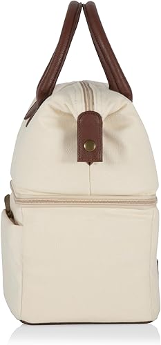 Miniatura 6 de PICNIC TIME Urban, Cooler Tote, bolsa de almuerzo aislada, 9.8 x 5.5 x 10.1, Disney Mickey - Beige con detalles marrones