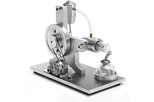 Hot Air Engine Stirling Motor Alpha Power Generator Model