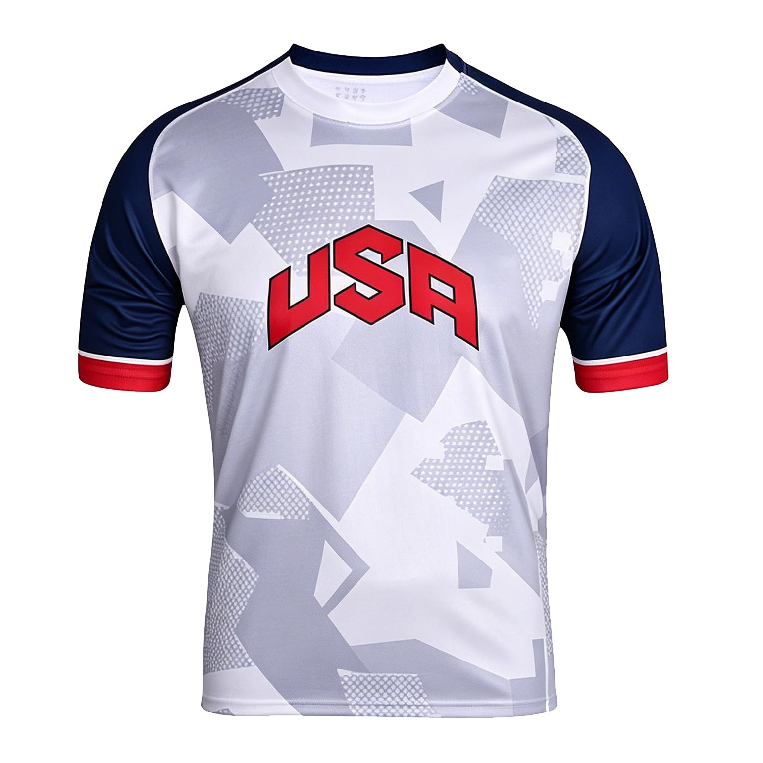 2026 Football Cup T Shirts Soccer Fans 48 National Teams Sport Casual National Flag Printing Short Sleeve Mens Womens Training Stretch Breathable Quick Dry Tee Shirt USA S — image 1
