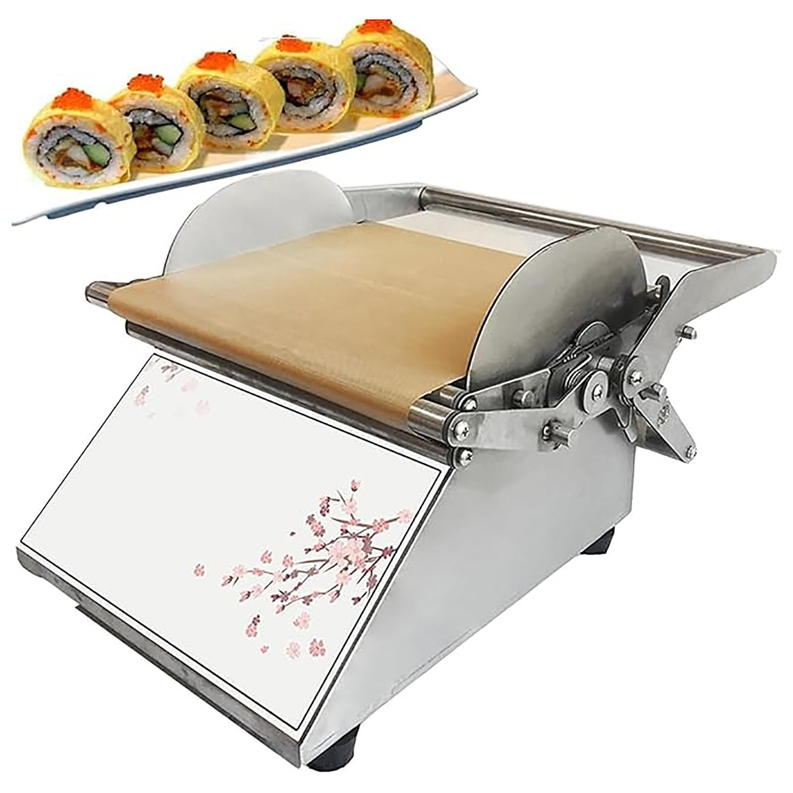 Sushi Roller Maker, okrągła maszyna do formowania rolek ryżowych, bambusowa mata do wałkowania sushi dla początkujących