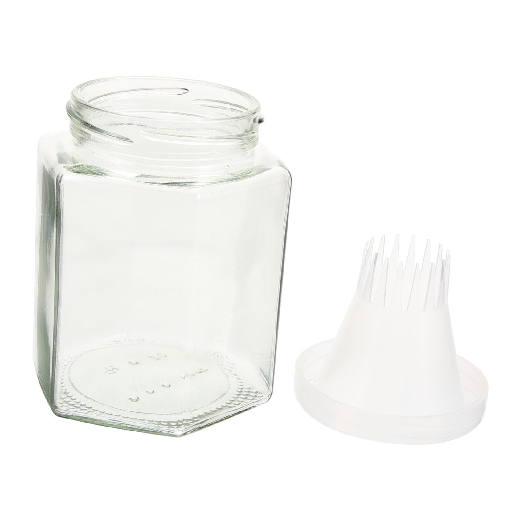 Yardwe Portable Glass Fishing Bottle for Outdoor Use Container for Catching Fish Shrimp and Crabs for Fishing and Camping Activities Capacity Storage Tool