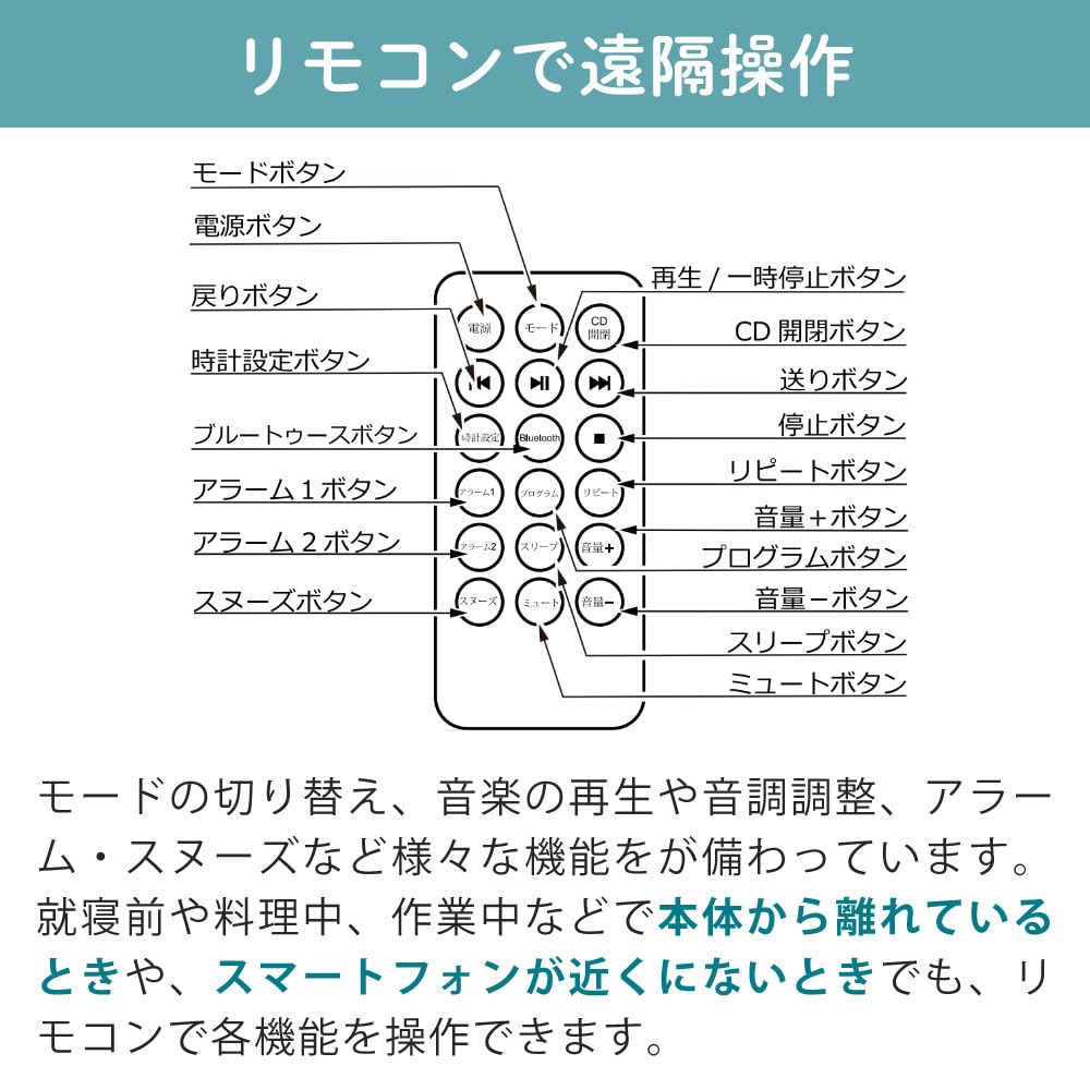 Amazon.co.jp: とうしょう CDプレーヤー 壁掛けができる かんたんCD