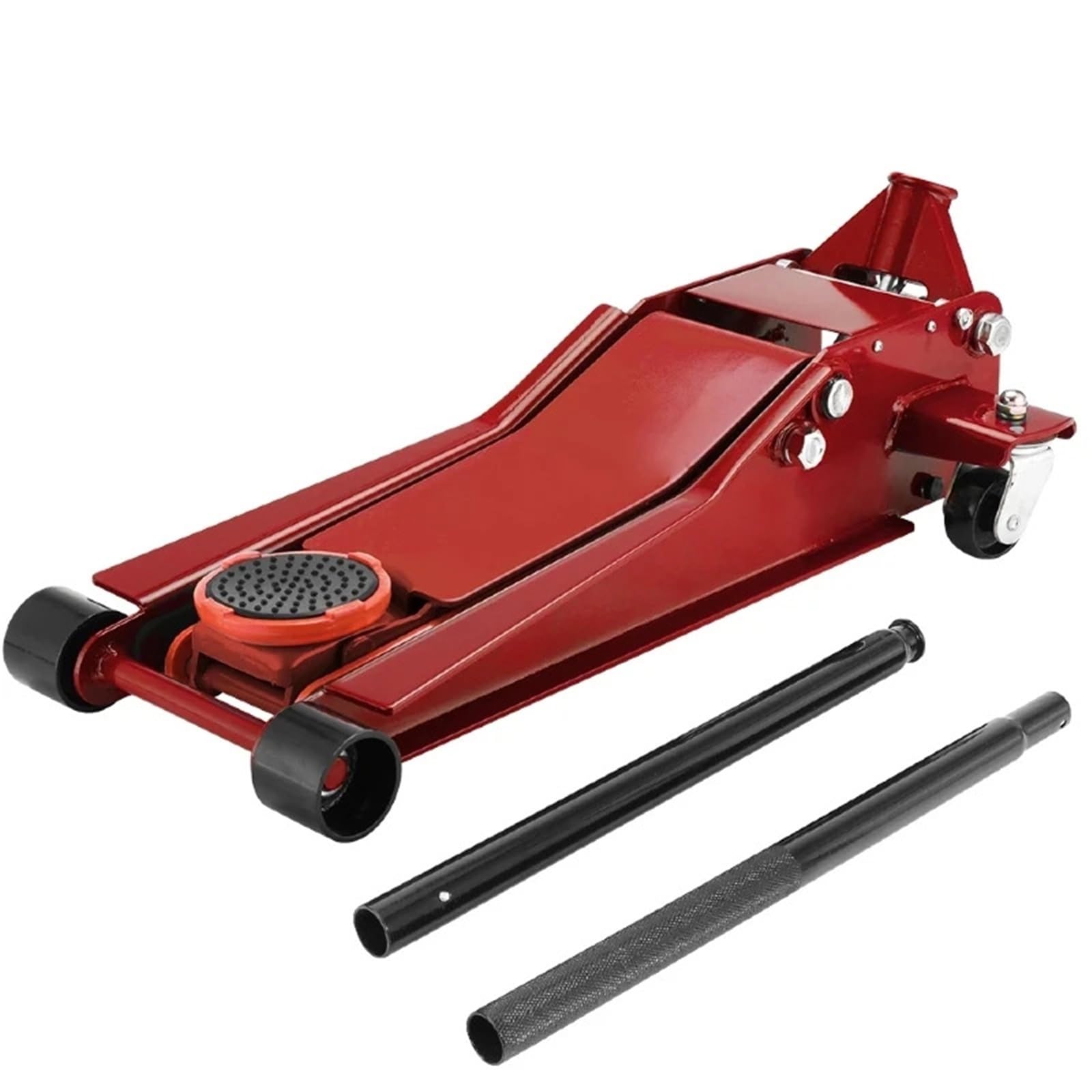 Podnośnik hydrauliczny 3T Podnośnik stalowy o dużej wytrzymałości Podnośnik stalowy z podwójną pompą Zakres podnoszenia 75–505 mm Narzędzie do naprawy samochodu Zestaw podnośników nożycowych