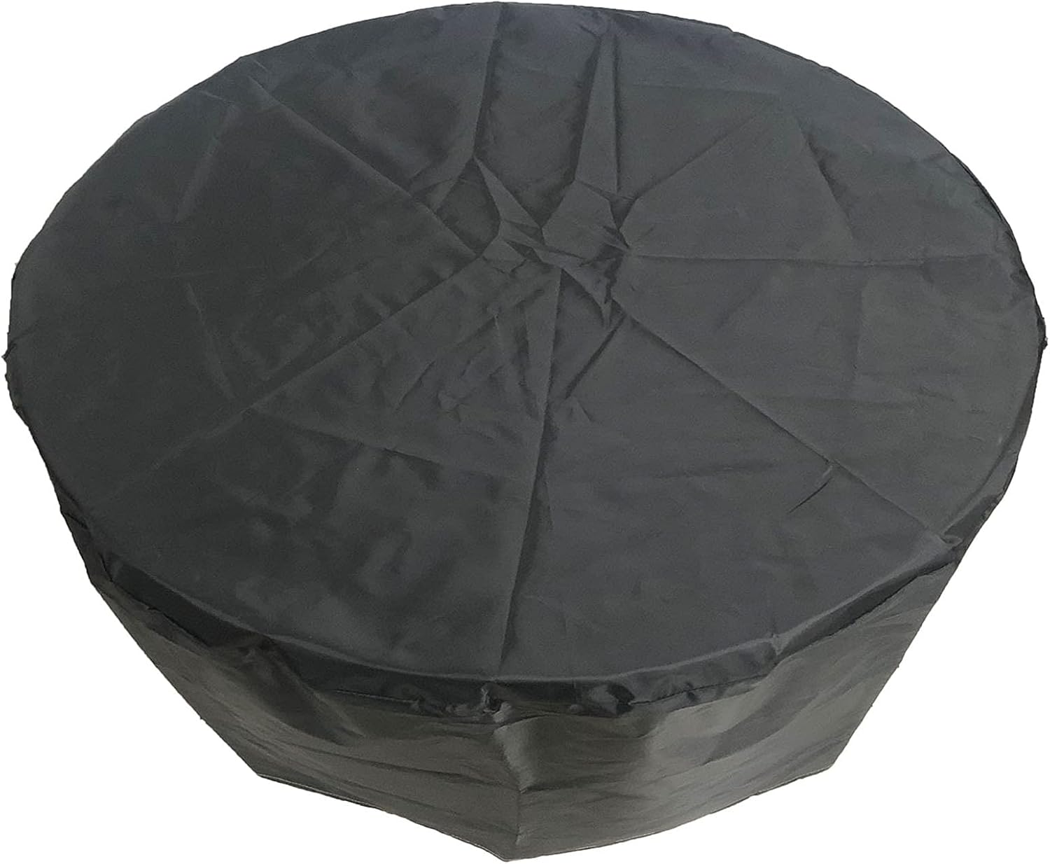 Cubierta Muebles Exterior 33x16in, Fundas para Muebles De Jardãn, Cubierta Redonda Mesa Jardín, Impermeable A Prueba Viento Anti-UV Patio Circular