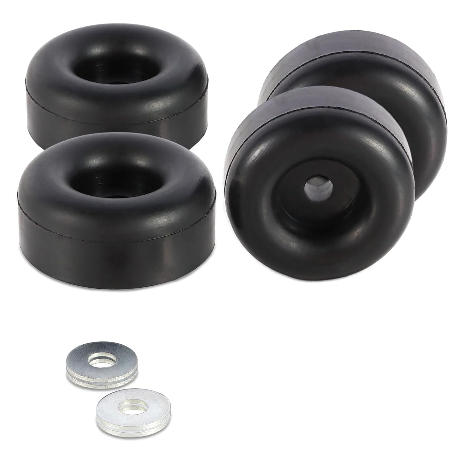 Tsophreniq 4Pcs Antivibration Foot Pad Durability Rubber Shock Absorbers Mounts Minimize Vibrations Protect Surfaces In Power Tool Vibrations Pad