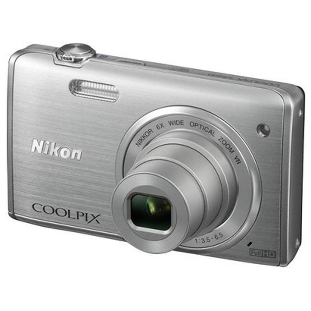 Buy Nikon Coolpix S5200 16MP Point and Shoot Camera (Silver) with
