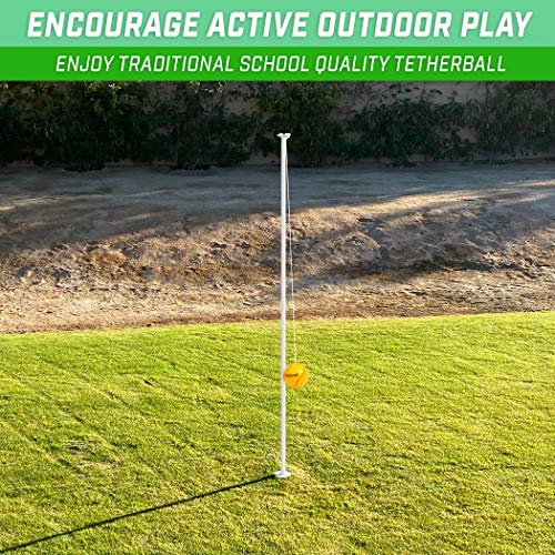 GoSports Backyard Tetherball Game - Full Size Outdoor Tetherball3