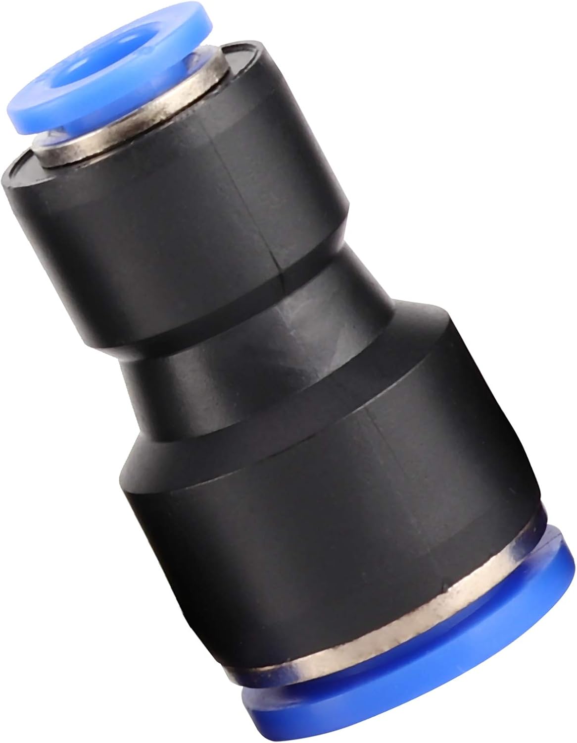 50Pcs Pipe Connector 2 Way PU Air Tube Quick Connectors Push in Hose Fitting PG16 8 for Pneumatic Systems and Gas Transmission Plastic PBT Material 16mm 8mm Aperture