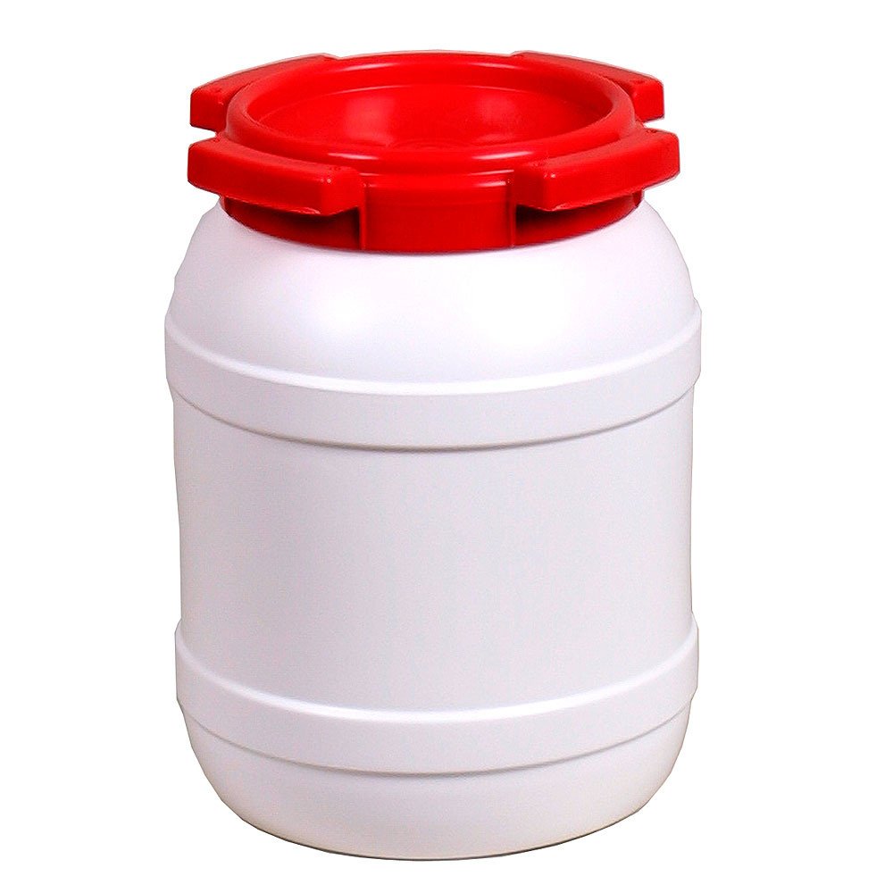 Relags Tonne Weithalstonne, rund, weiß, 26 L, 077026