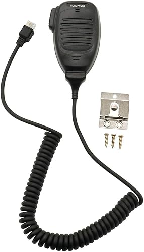 KMC-35 Walkie-Talkie Micrófono Radio móvil dinámica estándar (RJ45) Micrófono de altavoz de 8 pines para Kenwood NX700 NX800 NX-820 NX-920 TK8180