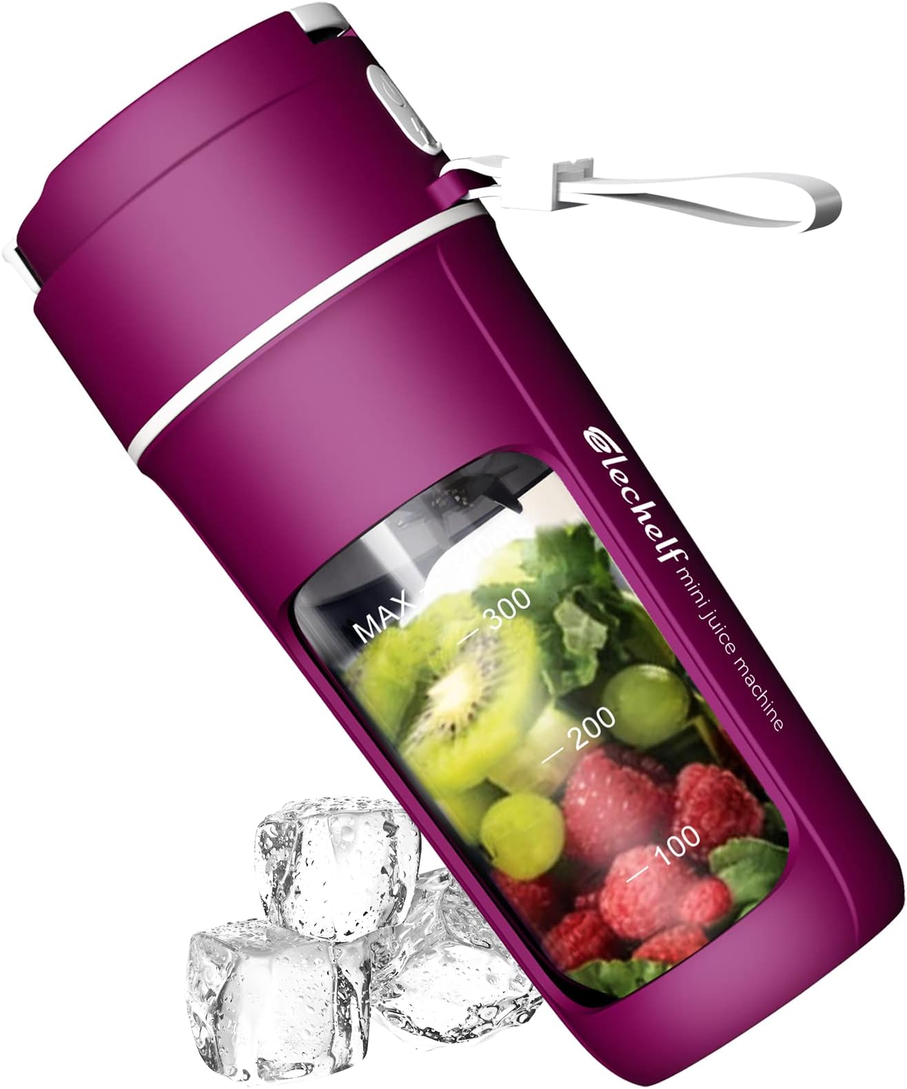 Blender Smoothie Maker, PopBabies Portable Blender for Shakes, Powerful