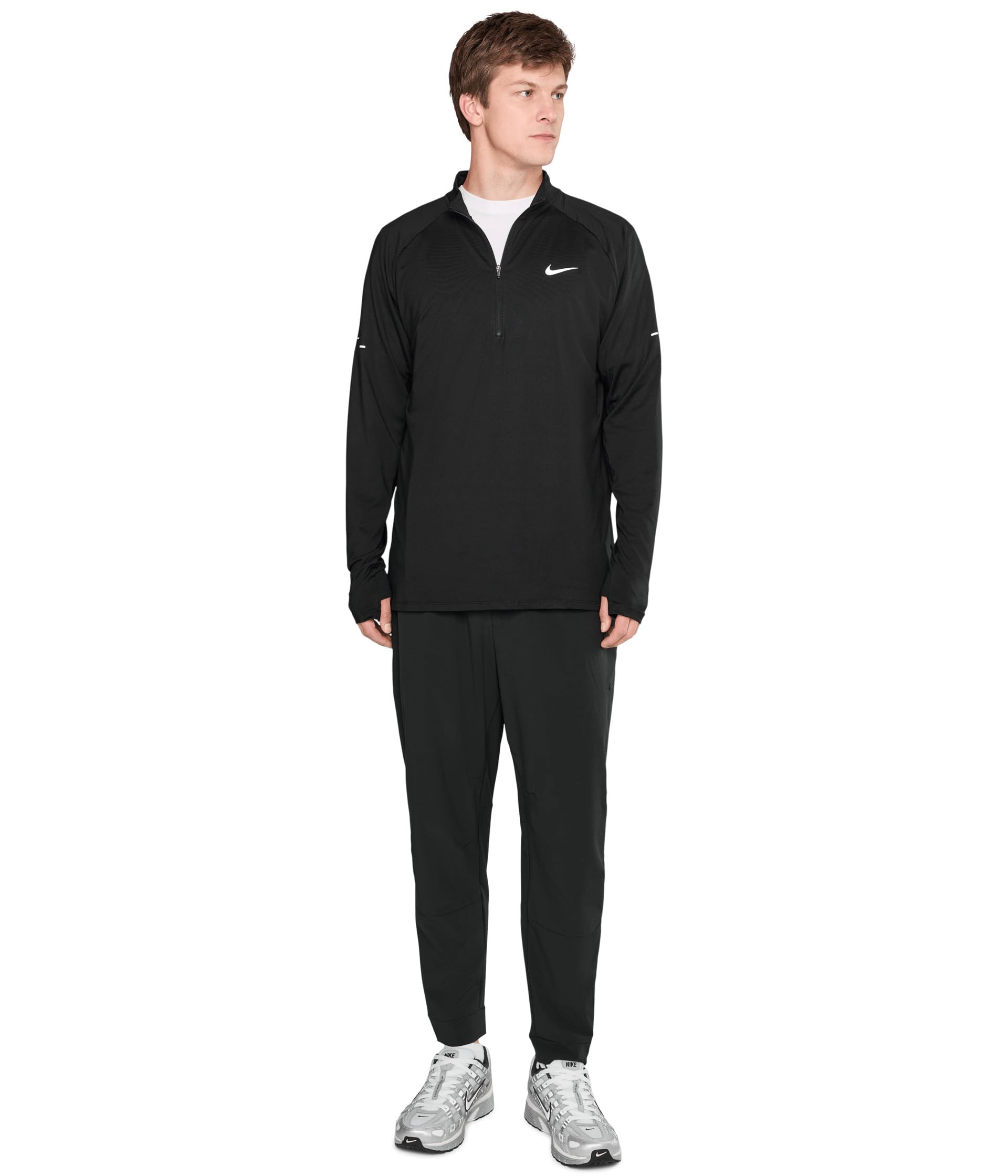 Nike Maglia da Running con Zip A 1/4 Dri-Fit Nike Stride – Uomo Sweatshirt Uomo (Pacco da 1)