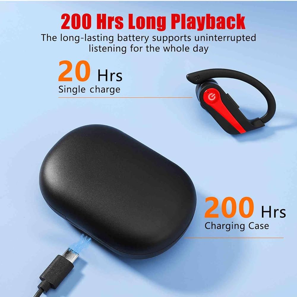 Q63 Wireless Earbuds for Energizer Hard Case G5 with