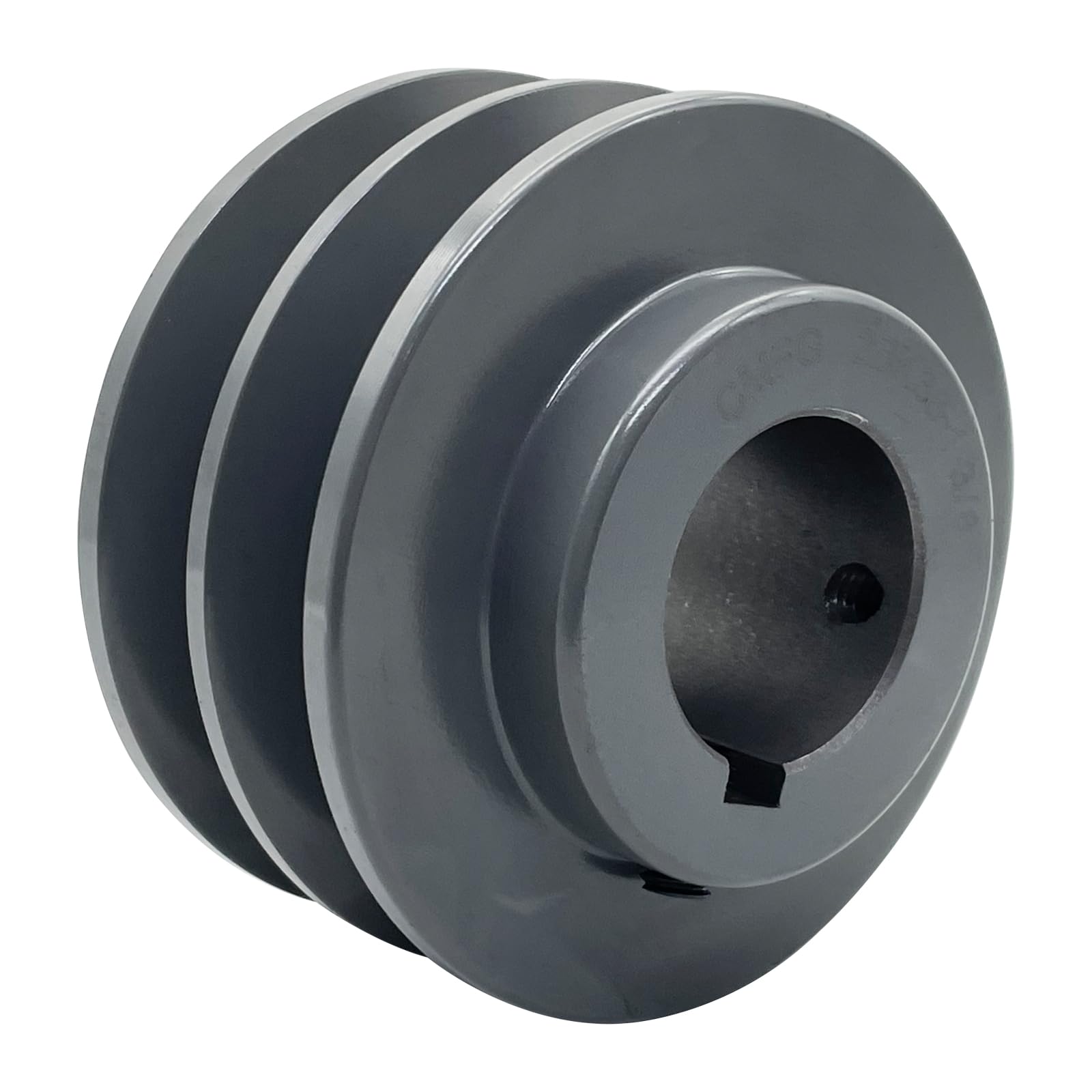 2BK36-1-3/8, 2BK36138 v Belt Pulley,3.75 inch OD, 1 3/8 Inch Bore,Cast Iron Material, BK Double Groove Mechanical v-Belt Pulleys for "4L" or "A" Belts and "5L" or "B" Belts — Amazon image 4