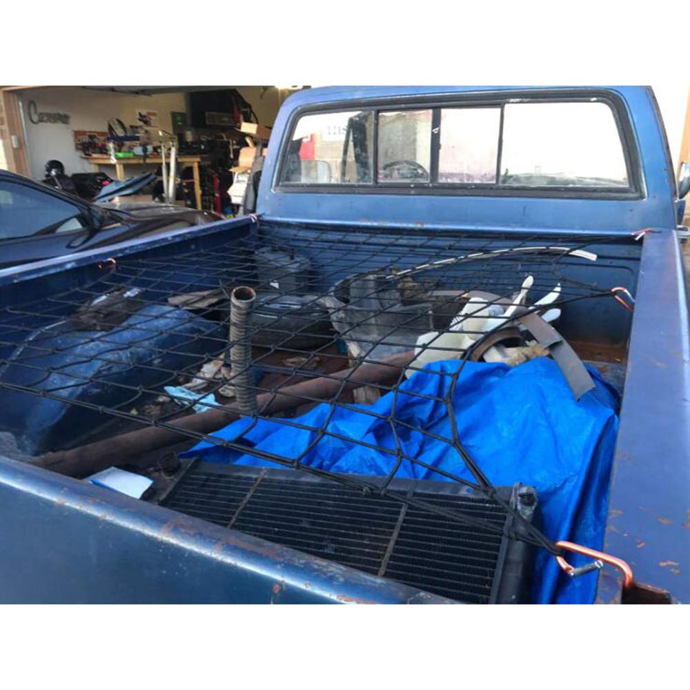 Auto Cargo Net rozciąga się przyczepa, elastyczna siateczka, Tighter Truck Bed uniwersalna torba do przechowywania bagażu, akcesoria samochodowe