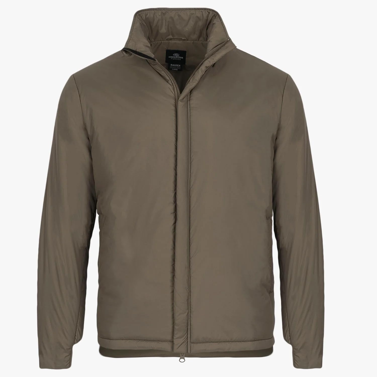 Highlander Rayder Jacket – lekka podszewka, wiatroszczelna kurtka przejściowa dla mężczyzn z izolacją Tecloft, wytrzymała kurtka outdoorowa, funkcjonalna kurtka ze stójką
