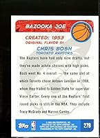 Vista 2 de Chris Bosh BAZ Rookie Card 2003-04 Bazooka Mini #279