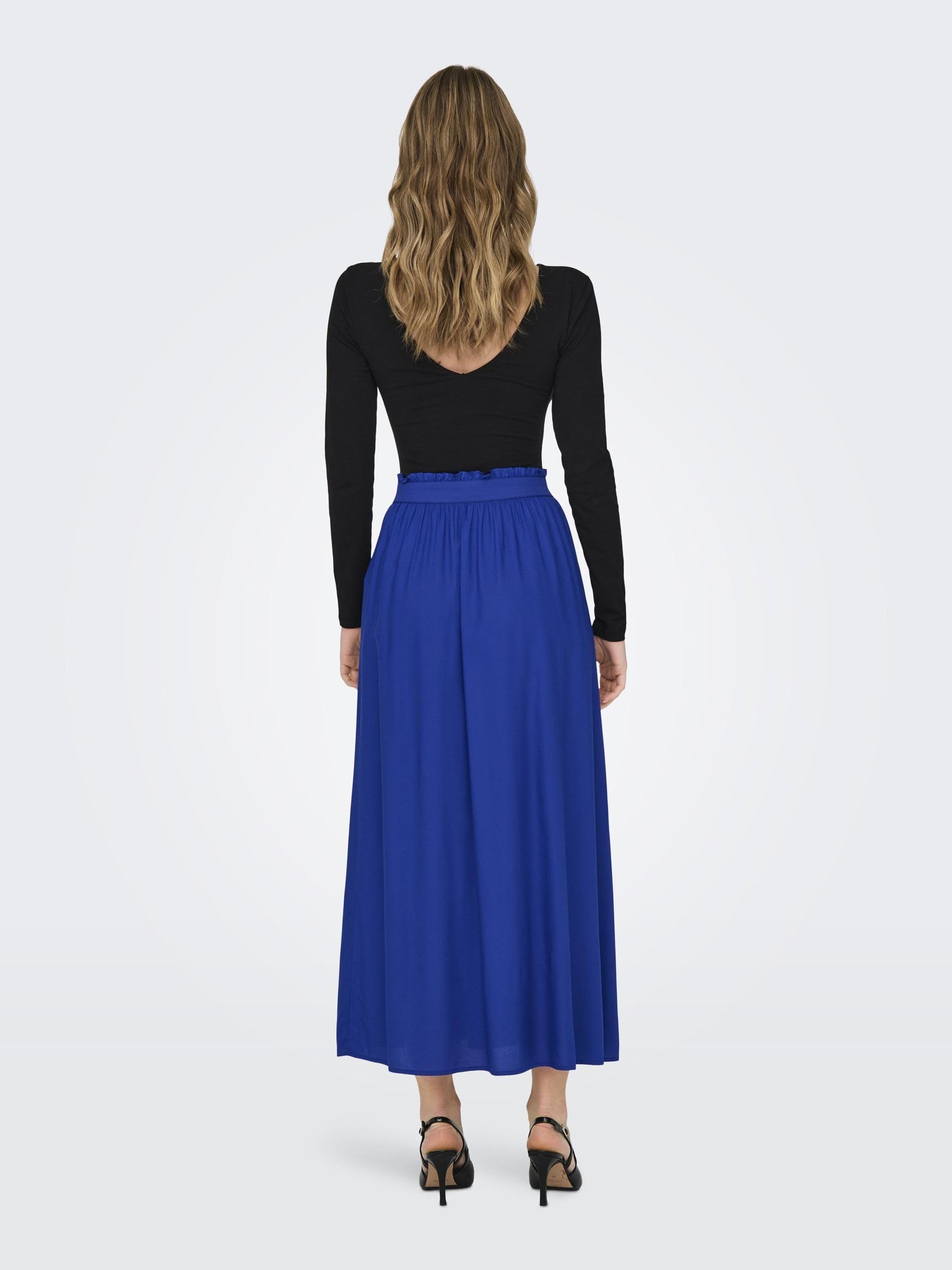 ONLY Female Plissierter Rock ONLVENEDIG Langer Rock | Plissé skirt