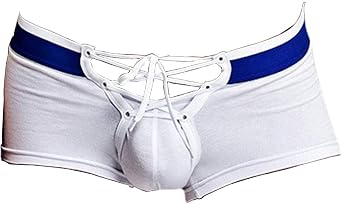 Banana Bucket Mens Sexy Lingerie Cotton Tie Rope Cute Boxer Brief Underwear Panties