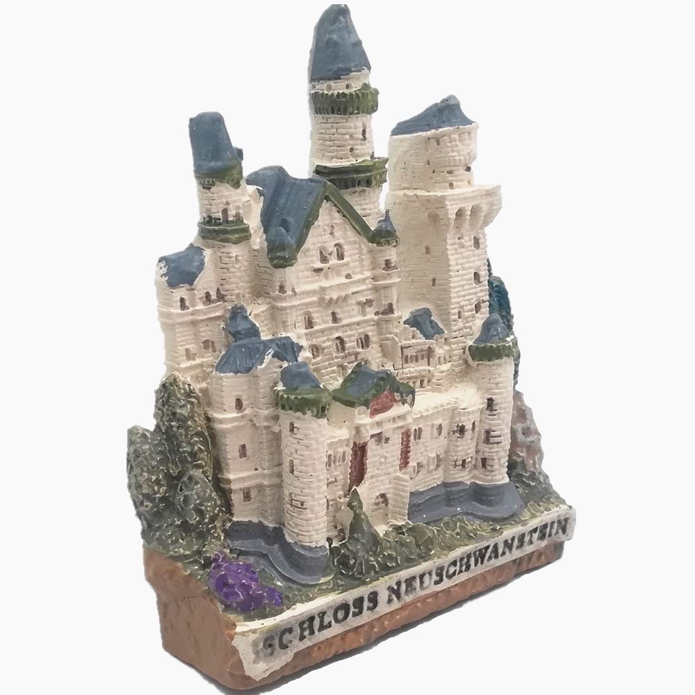 Muyu Magnet Neuschwanstein Germany 3D Fridge Magnet Home & Kitchen Decoration Magnetic Sticker Neuschwanstein Germany Refrigerator Magnet Tourist Souvenir Gift