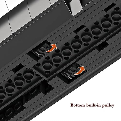 Miniatura 5 de MISINI Kits de bloques de construcción de modelo de barco cisne blanco juego de ladrillos de construcción de barco creativo MOC 1672 piezas de juego