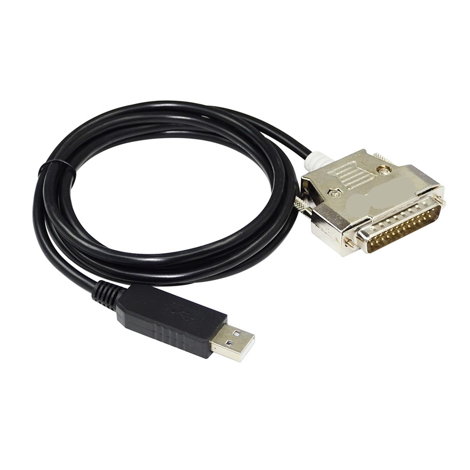 BIVOO ADAPTATEUR USB VERS D-SUB 25 BROCHES DB25 MÂLE RS232 CÂBLE DE COMMUNICATION SÉRIE(3 metres)