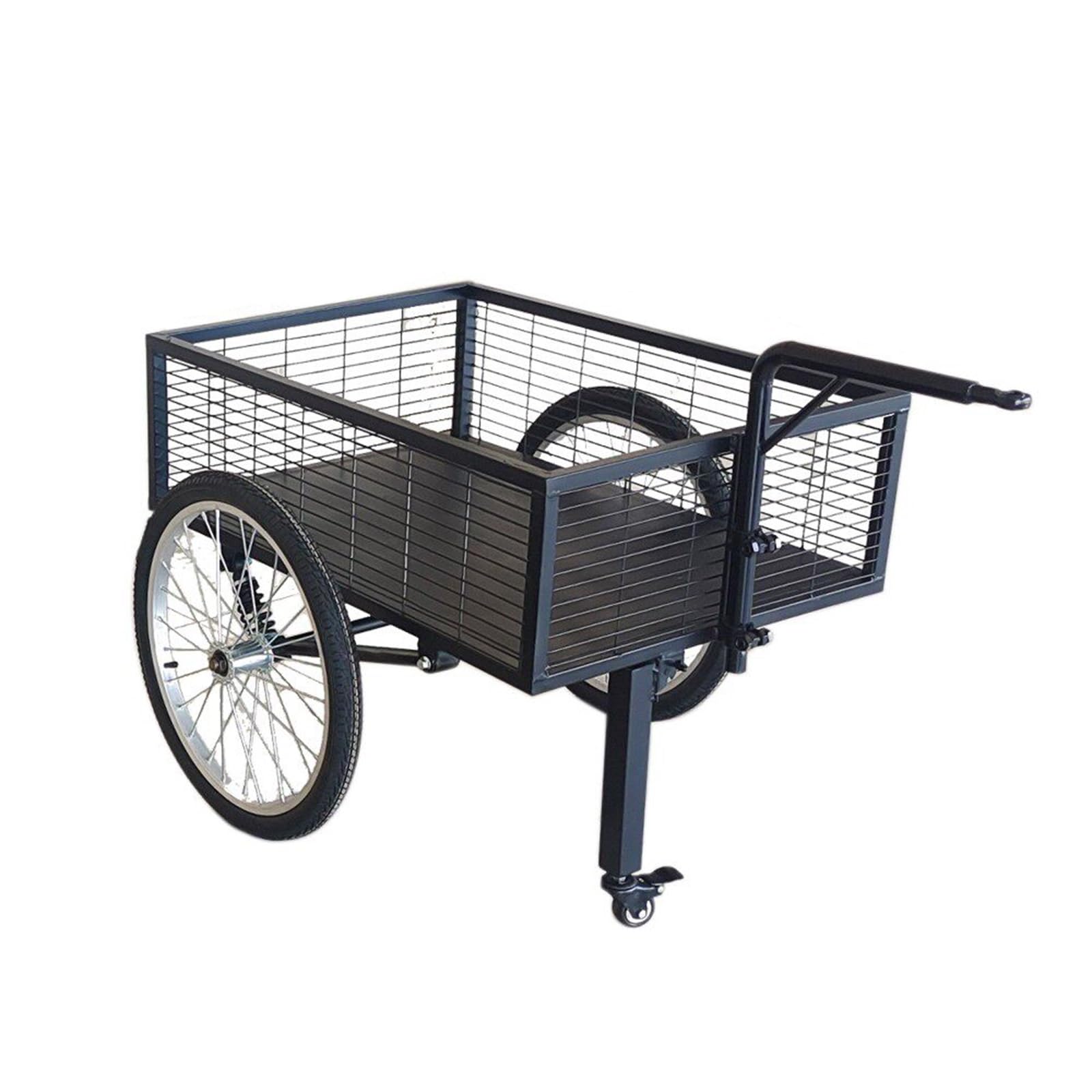 Remolque de Bicicleta de Rueda Única Todo Terreno – Transportador con Suspensión de Resorte para Bicicletas Eléctricas