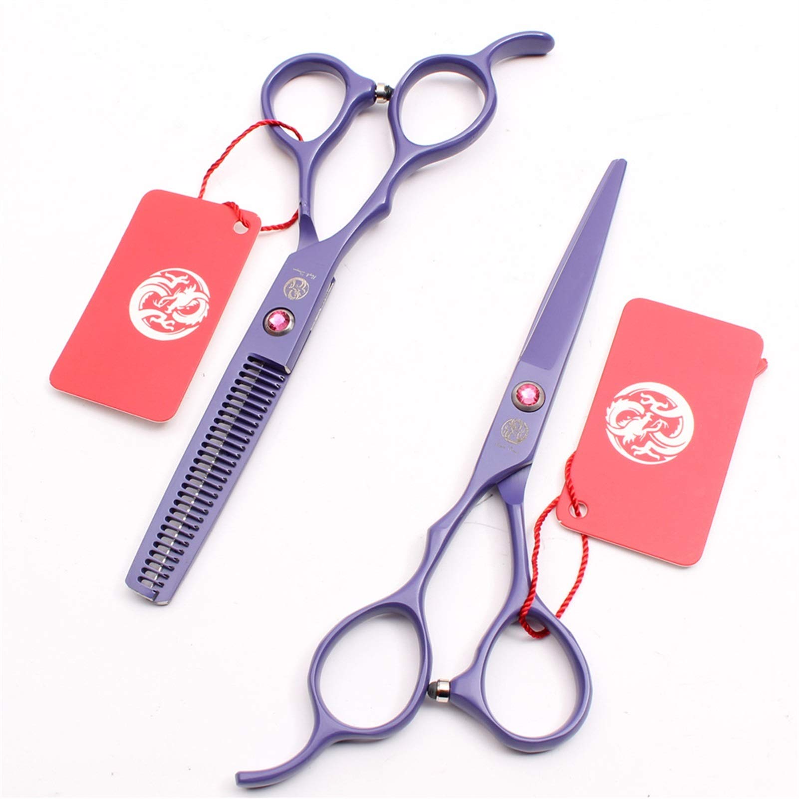 Haarschneideschere linkshänder，Haarschneideschere, Professionelles Friseur-Scherenset ， Haarschneideschere | 6,0 ”Edelstahl