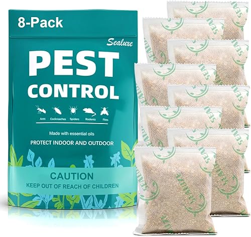 DALIYREPAL Repelente de plagas de roedores, menta, repelente de ratones para repeler ratones y ratas, repelente de ratones para casa, repelente de