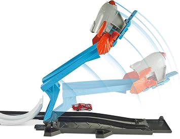 Hot Wheels FLK60 Track Builder Rocket Launch Challenge Playset