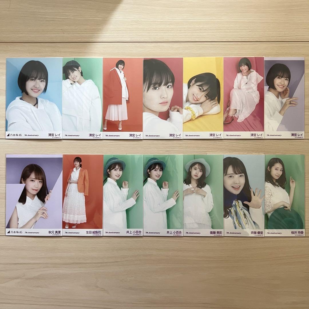 Amazon.co.jp: 乃木坂46 生写真 7th Anniversary 68枚まとめ売り