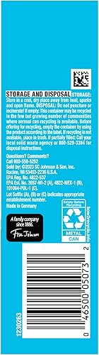 Miniatura 13 de Off! Aerosol repelente de insectos para adultos y niños, espray de insectos sin fragancia para protección diaria contra mosquitos y garrapatas, 5