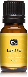 P&J Trading Fragrance Oil | Banana Oil 10ml - Candle Scents for Candle Making, Freshie Scents, Soap Making Supplies, Diffuser Oil Scents
