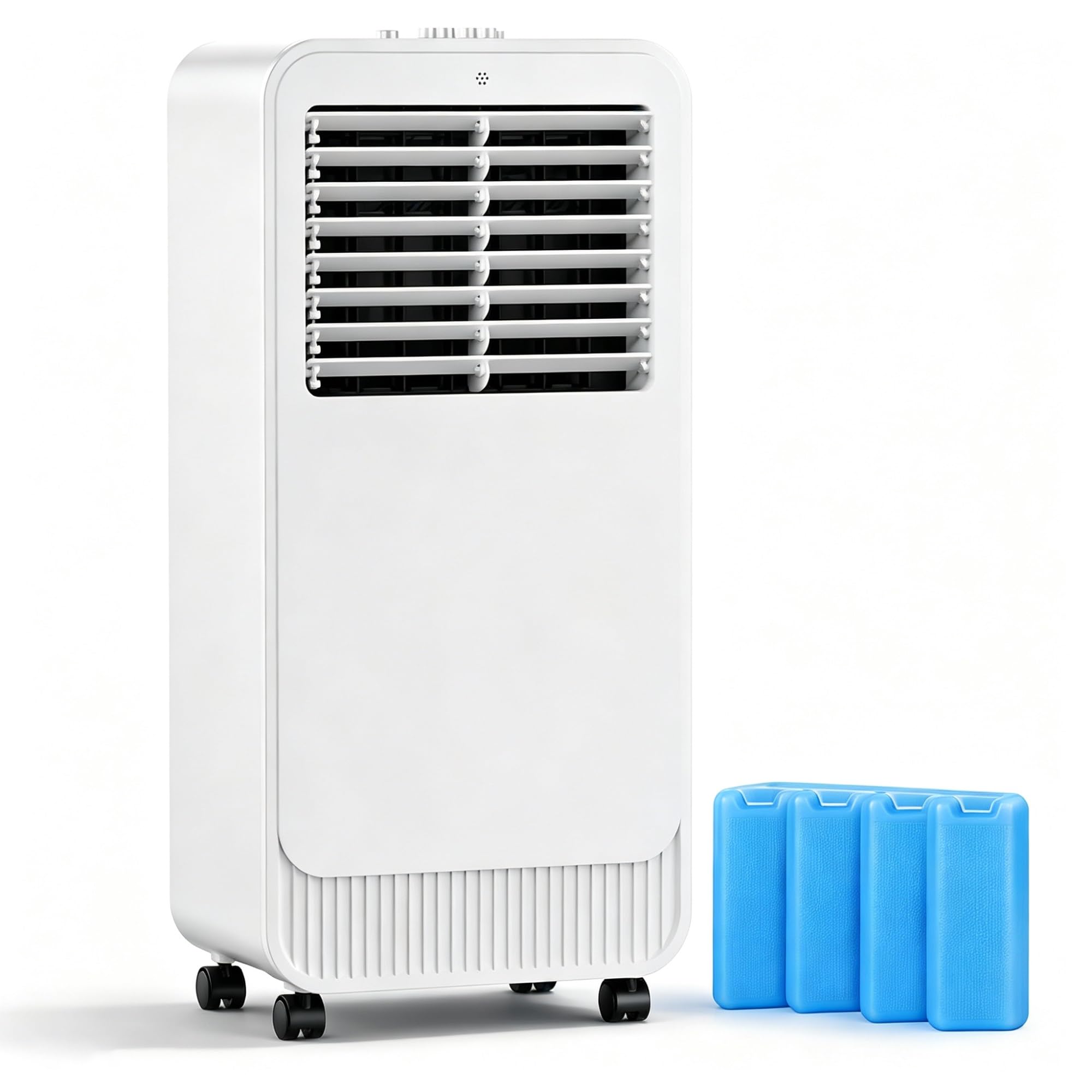 Portable Evaporative Air Cooler, Swamp Cooler, Cooling Humidifier Fan