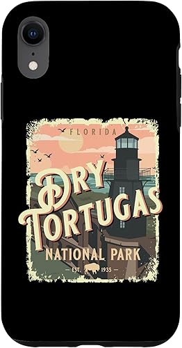 iPhone XR Dry Tortugas National Park Florida Keys Sea Coast Souvenir Case