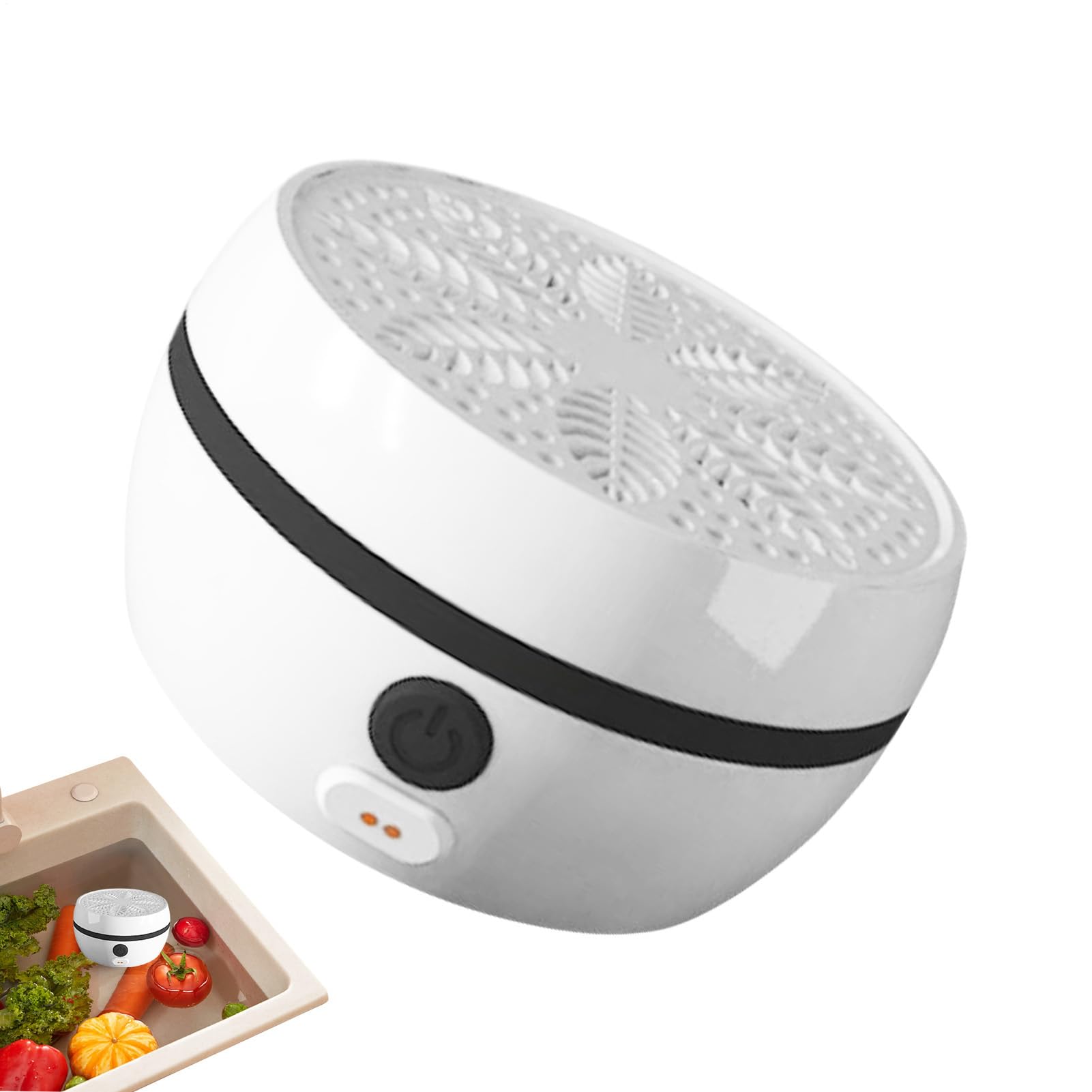 Lavadora de frutas sumergible contra impurezas: purificador de carne y arroz para cocina