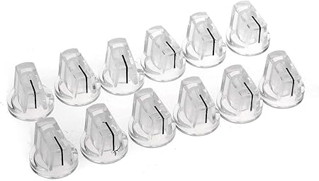 【クリアカラー】Musiclily Pro インチミリ兼用安ギターノブってどうよ?【透明】 / TOP