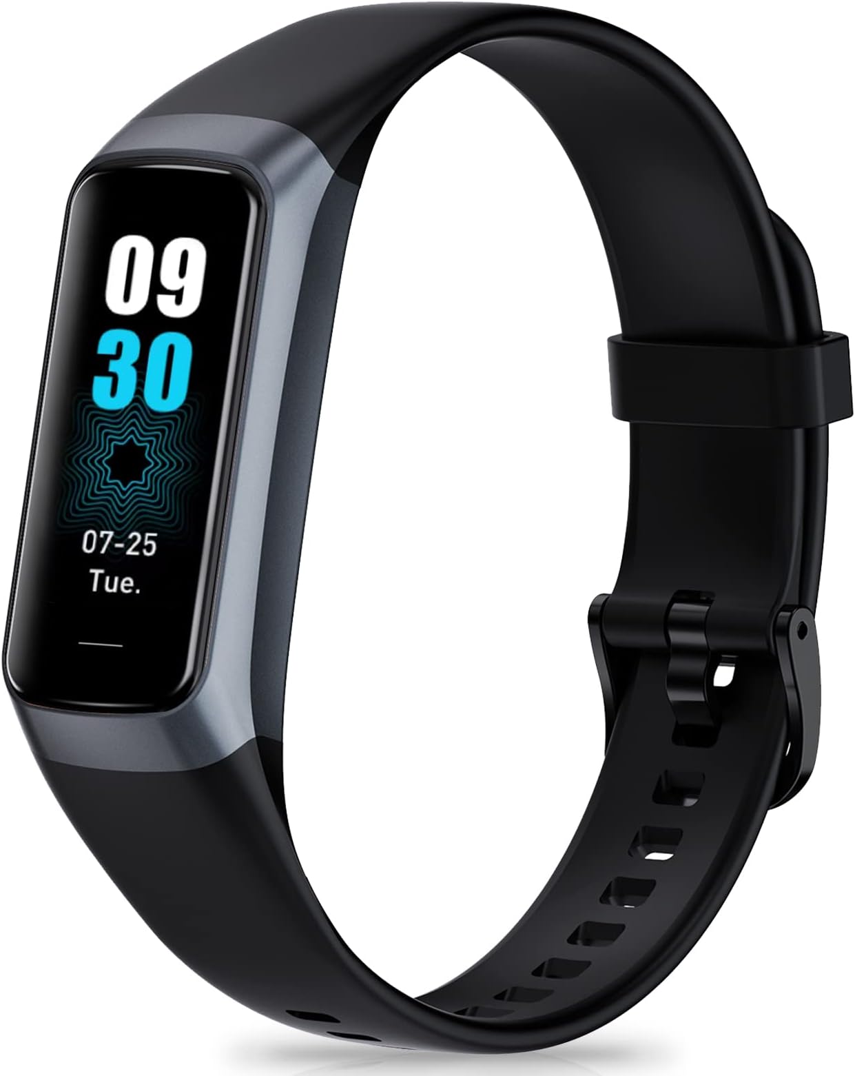 Fitness Tracker with Step Counter/Calories/Stopwatch, Activity Tracker, Health Tracker with Heart Rate Monitor, Sleep Tracker,1.10''AMOLED Touch Color Screen, Pedometer Watch for Women Men