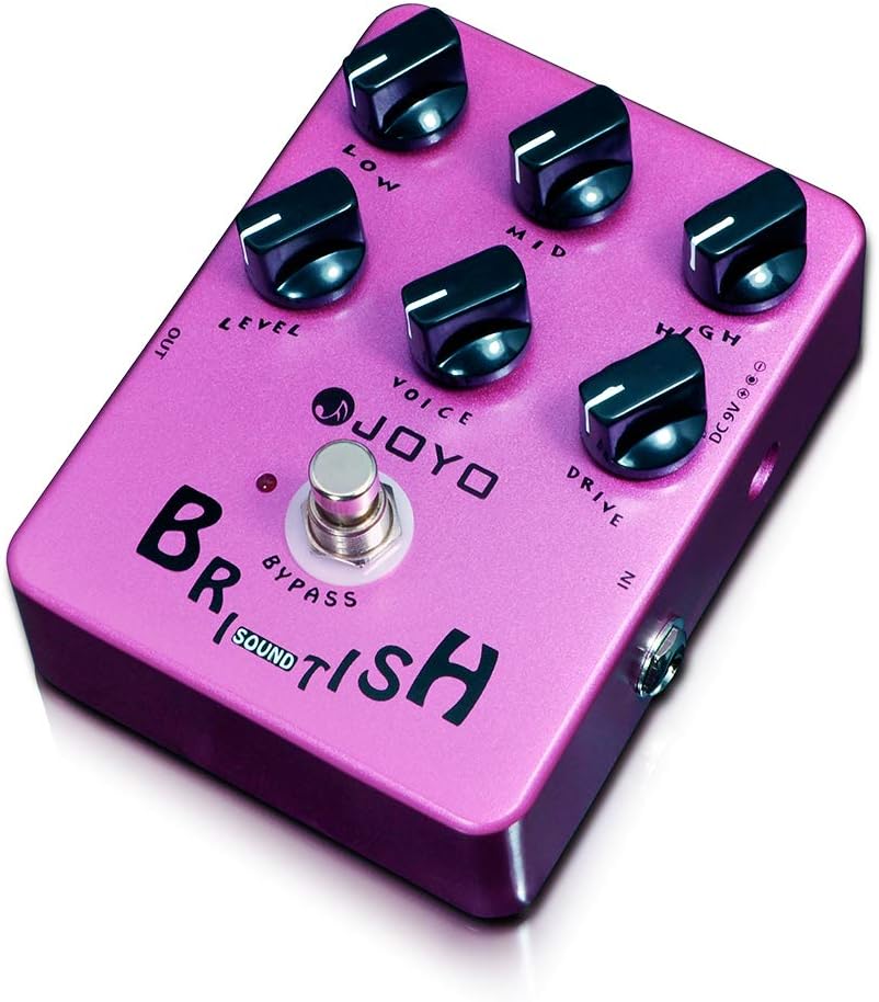 JOYO Overdrive British Rock Amp Simulator Pedal BritRock Era