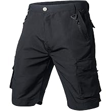 Men's Hiking Shorts Outdoor Waterproof Tactical Cargo Short with Multiple Pockets,Sizes 28-40