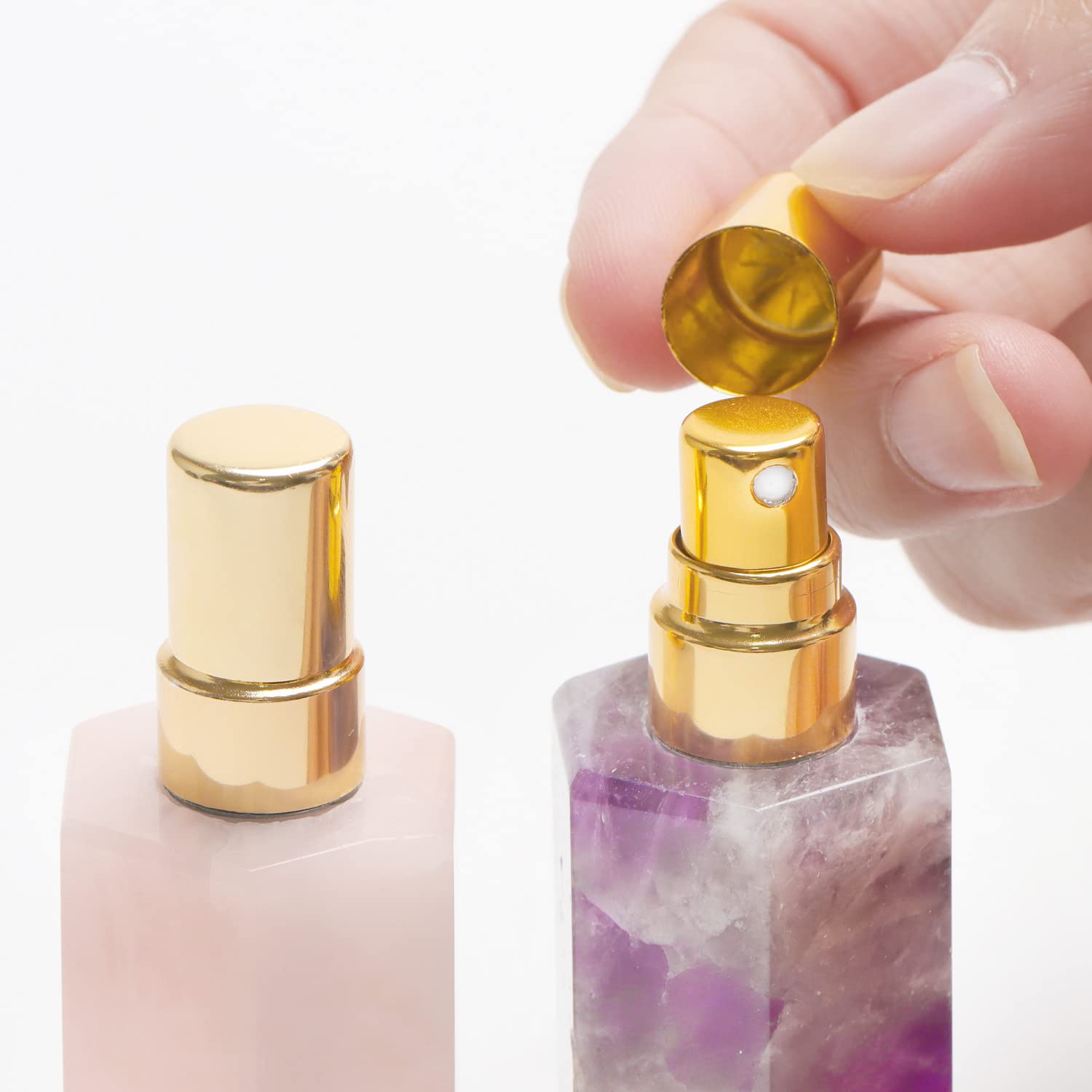 Amazon.co.jp: 天然ヒーリングストーン ローズクォーツ/アメジスト