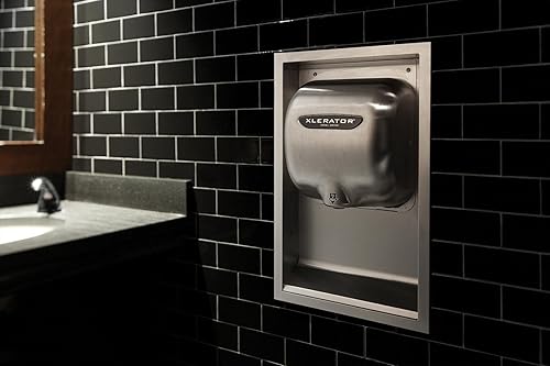 Miniatura 6 de XLERATOR Secador de manos compatible con la ADA Kit #40502 (secadora no incluida)