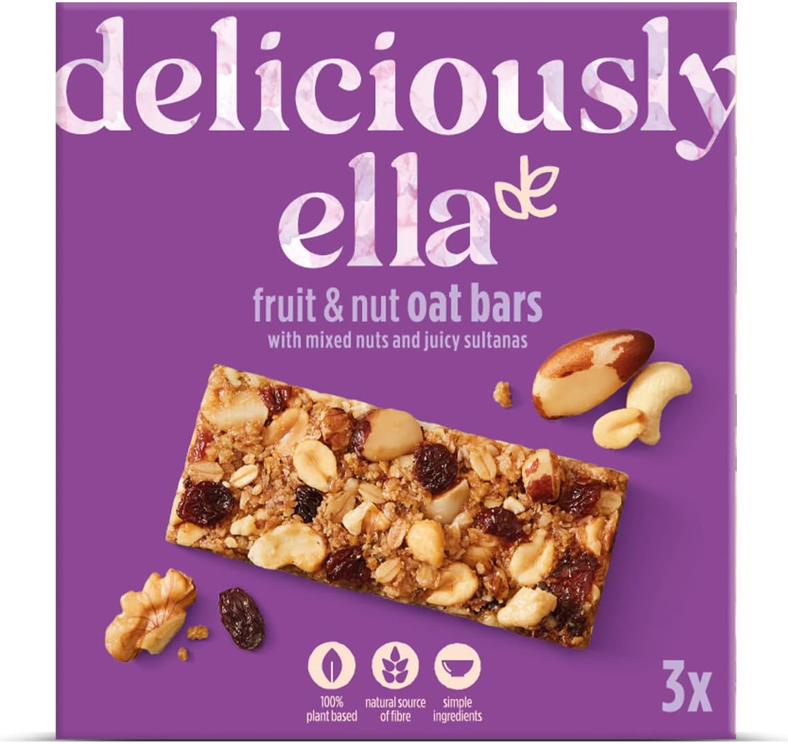 Deliciously Ella Fruit & Nut Oat Bars MULTI SINGLE