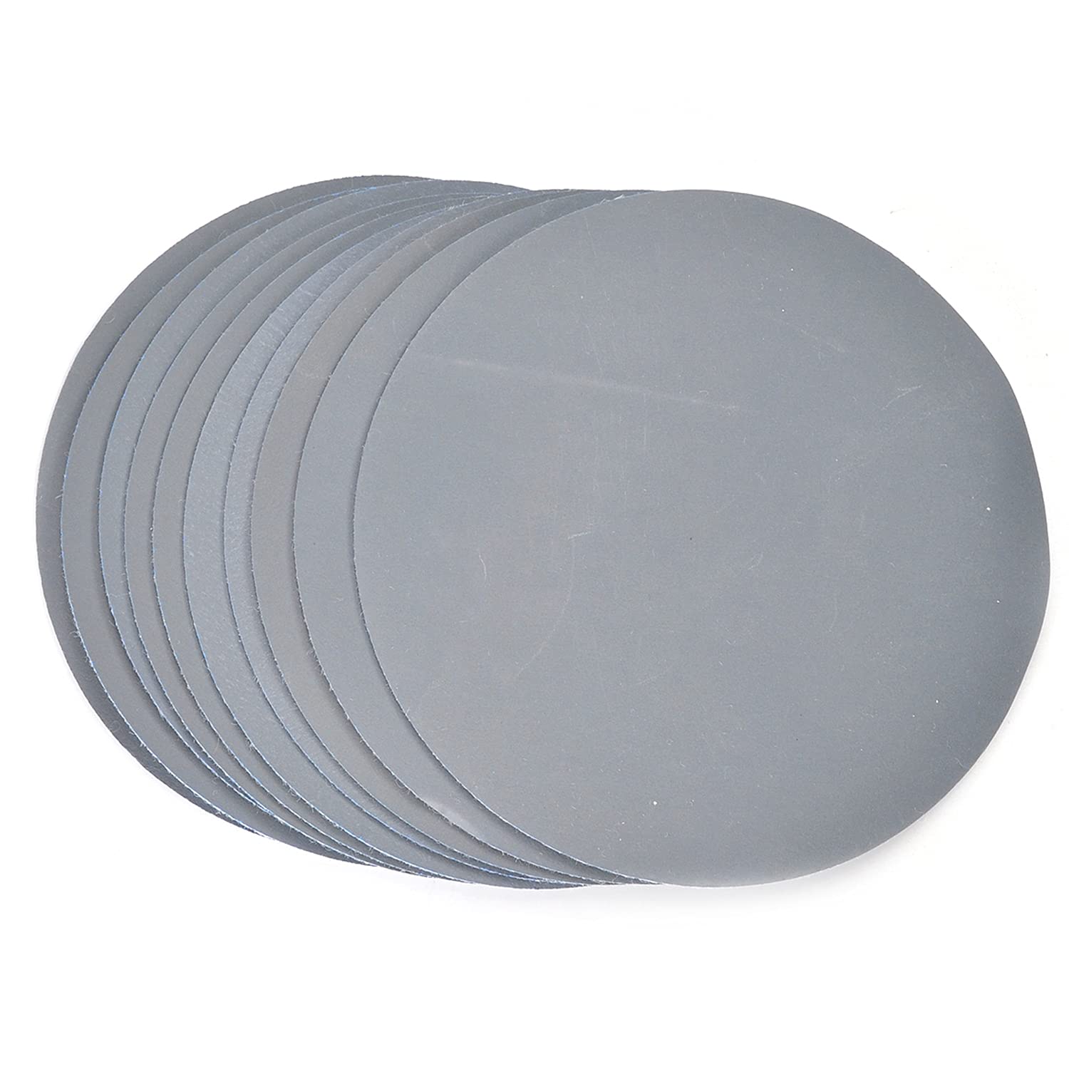 Auniwaig 3000 Grit High Precision Polishing Sanding 4 Inch Hook and Loop Sanding Disc No Hole Orbital Sandpaper with Tack Cloth,Aluminum Oxide Round Shape Sandpaper Fine Sanding for Buffing 10PCS