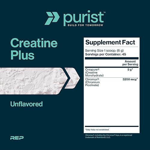 Miniatura 2 de PURIST Protein Creapure Creatine Plus Monohydrate  Suplemento en polvo de entrenamiento  Recuperación energética de fuerza muscular para mujeres y