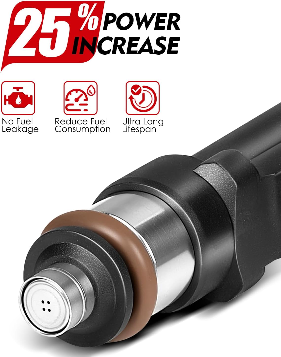 Fuel Injectors for 1.4L L4 Fit For:-Chevy Cruze 2012-2015 Cruze Limited 2016 Sonic 2012-2016 2018 Trax 2013-2016, for:-Buick Encore 2013-2015 2017-2019, OE Replacement# 0280158205 (Set of 4)