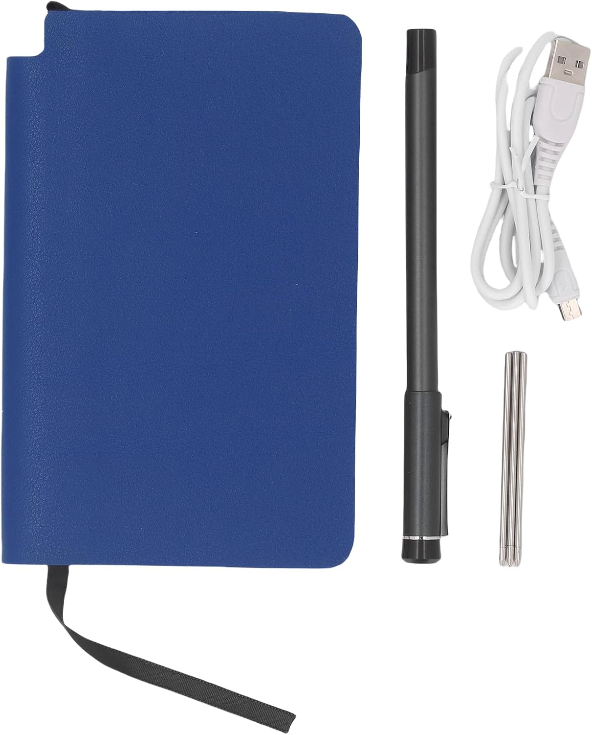 Jectse Digital Notebook with Pen, Electronic Writing Pad Smart Digital Pen OCR Text Recognition AI Drawing Video Playback, with 5.0 for iOS Phones Tablets (Blue)