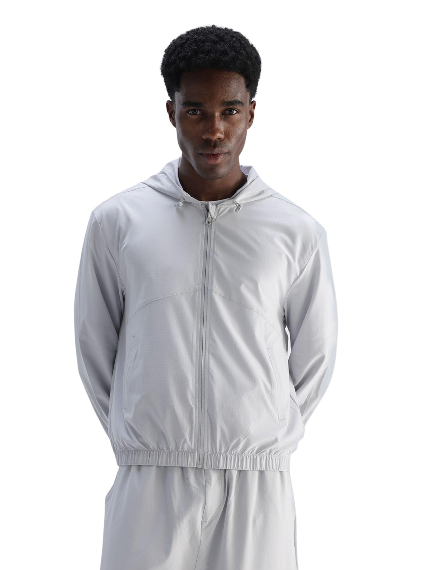 cava Trailscape Jacket for Men | Lightweight Ripstop Hooded Training & Running Jacket | Breathable Ventilated Activewear with Adjustable Hood & Side Pockets-picture-14